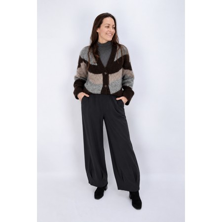 NOEN Noen Jersey Wide Balloon Trouser - Black