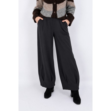 NOEN Noen Jersey Wide Balloon Trouser - Black