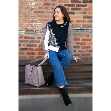 Foil Warm Intentions Sweater - Black
