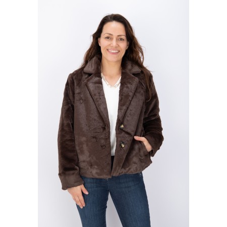 Foil Monte Chocolate Jacket - Brown