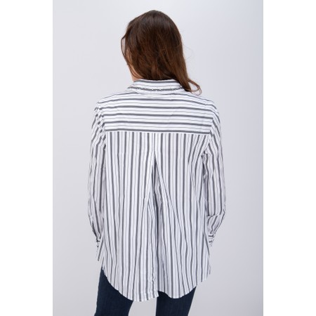 NOEN Noen Stripe Shirt With Jewels - Black