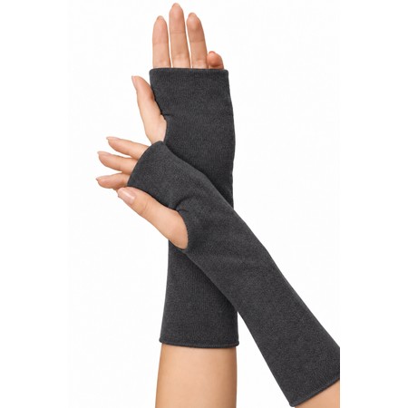 Mama B Cotto U Grigio Fleece Gloves - Grey