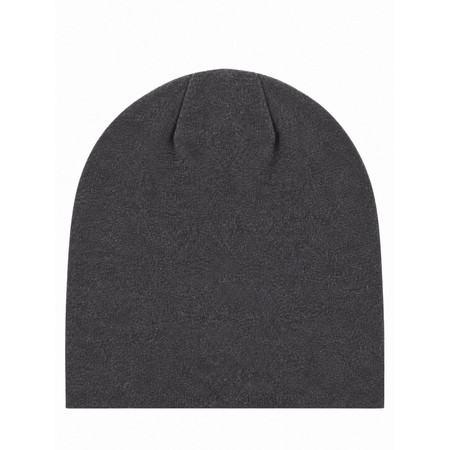 Mama B Kaki U Grigio Plain Fleece Hat - Grey