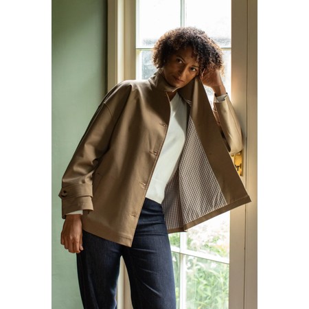 Chalk Jada Beige Jacket - Beige