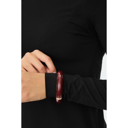 Masai Clothing Raisa Russet Brown Bangle - Brown
