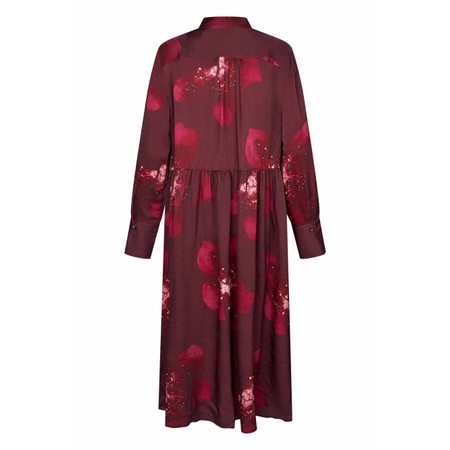 Masai Clothing Norine Fig Print Dress - Purple