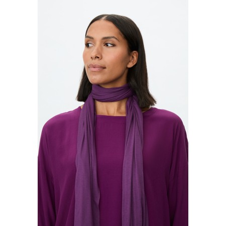 Masai Clothing Amega Gloxinia Solid Jersey Scarf - Purple