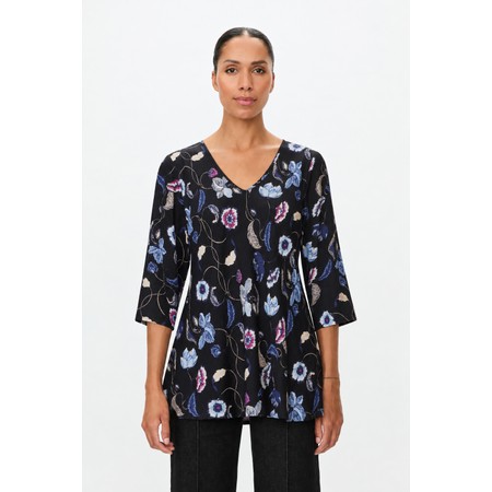 Masai Clothing Kata Print Top - Blue