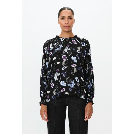 Masai Clothing Denira Serenity Print Blouse - Blue
