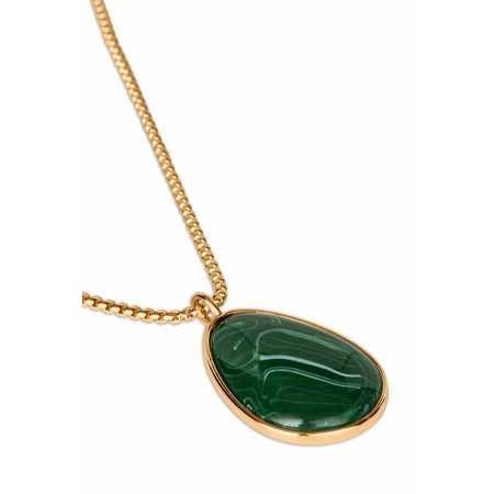 Masai Clothing Rania Ponderosa Pine Pendant Necklace - Green