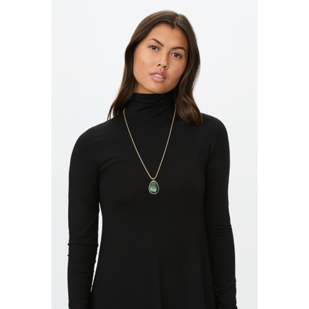 Masai Clothing Rania Ponderosa Pine Pendant Necklace - Green