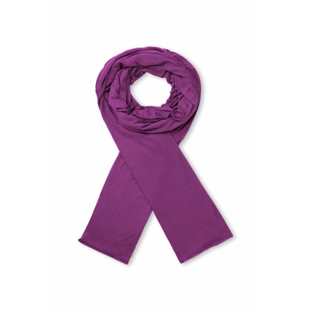 Masai Clothing Amega Gloxinia Solid Jersey Scarf - Purple