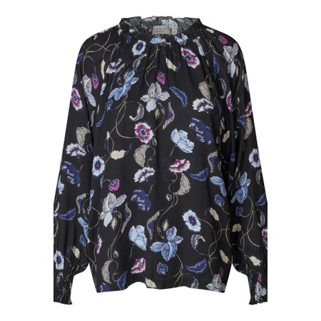 Masai Clothing Denira Serenity Print Blouse - Blue