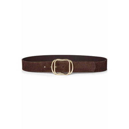 Masai Clothing Raquel Chocolate Plum Belt - Brown