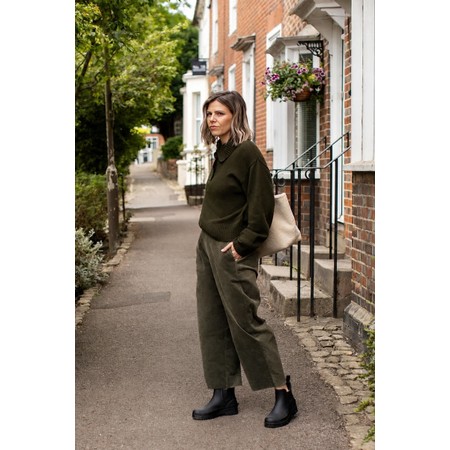 Chalk Kelly Cord Trouser - Green