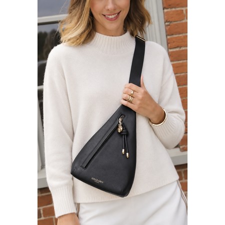 Luella Grey Darla Black Weekend Crossbody - Black