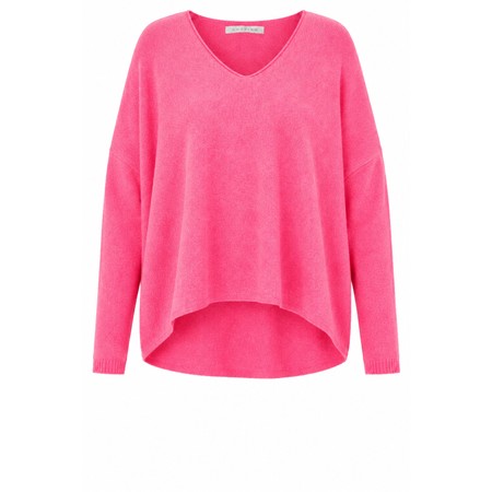 Amazing Woman Mika Azalea Boxy  Fine Knit Jumper - Pink