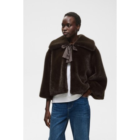 InWear Yasminah Fur Jacket - Brown