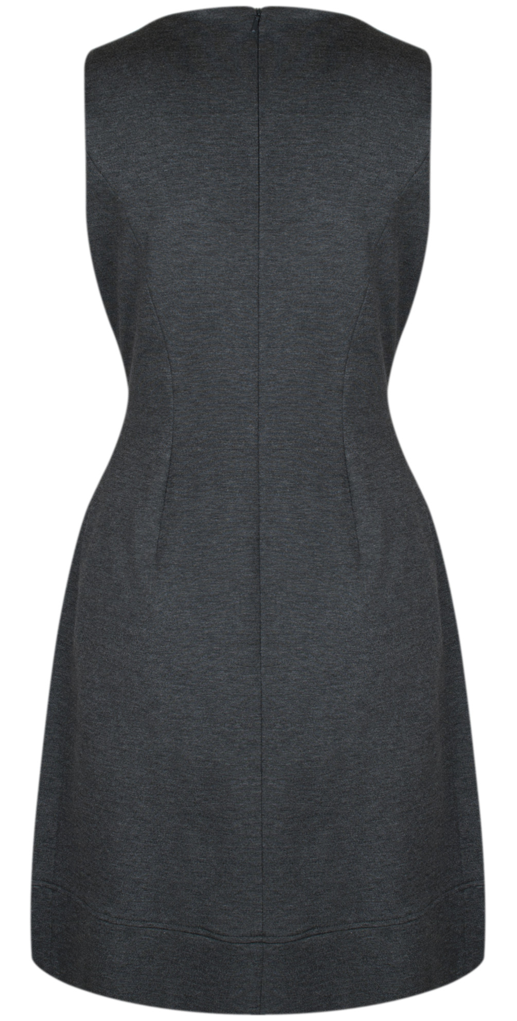 HOBBS Robins Dress in Grey Mel