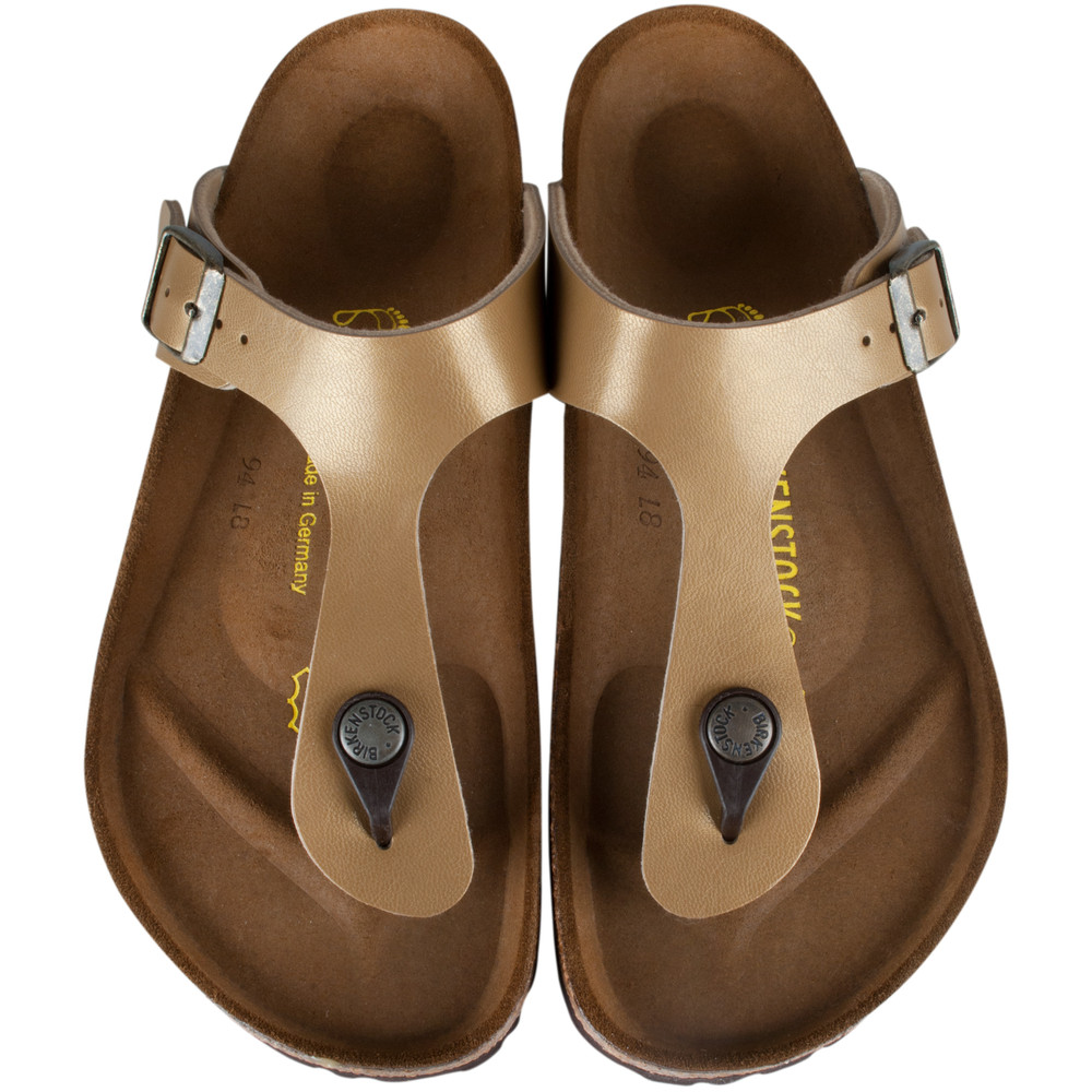 Birkenstock Gizeh in Gold