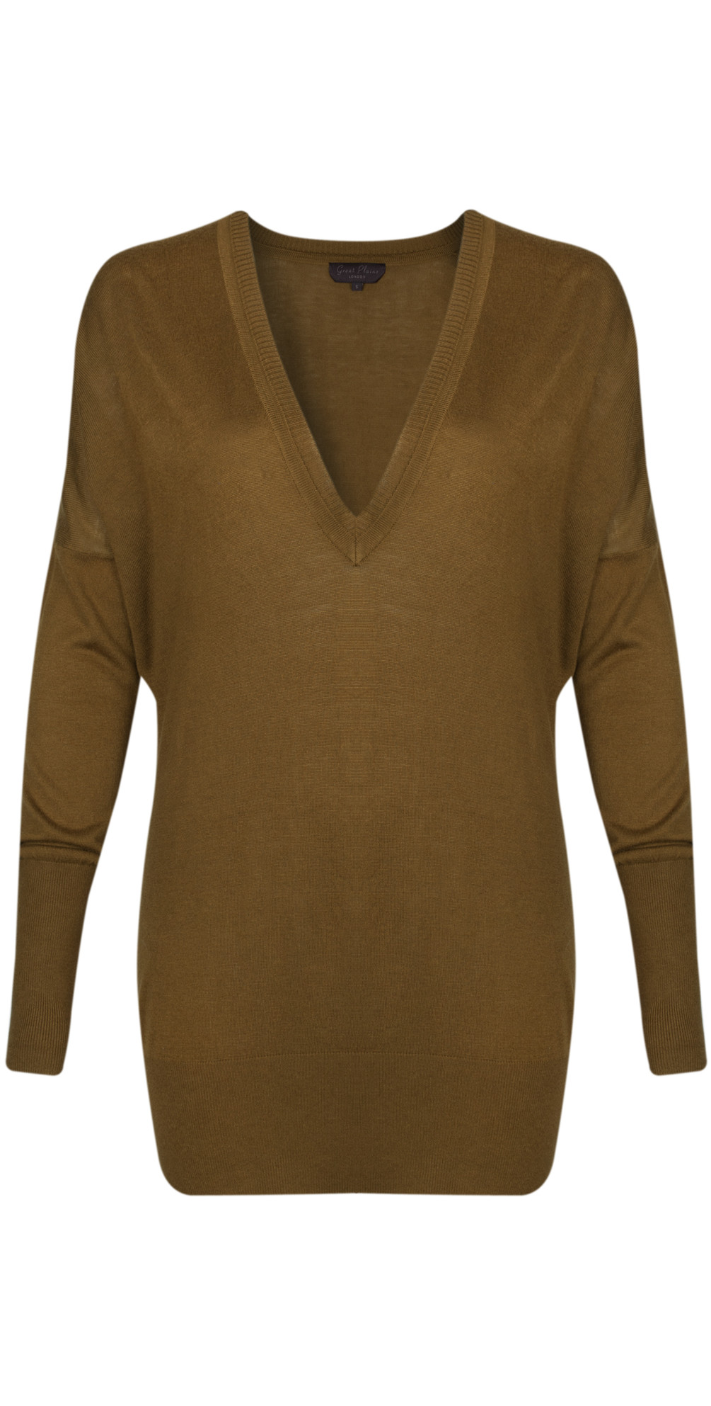 Great Plains Melbourne Knit Jumper in Olive