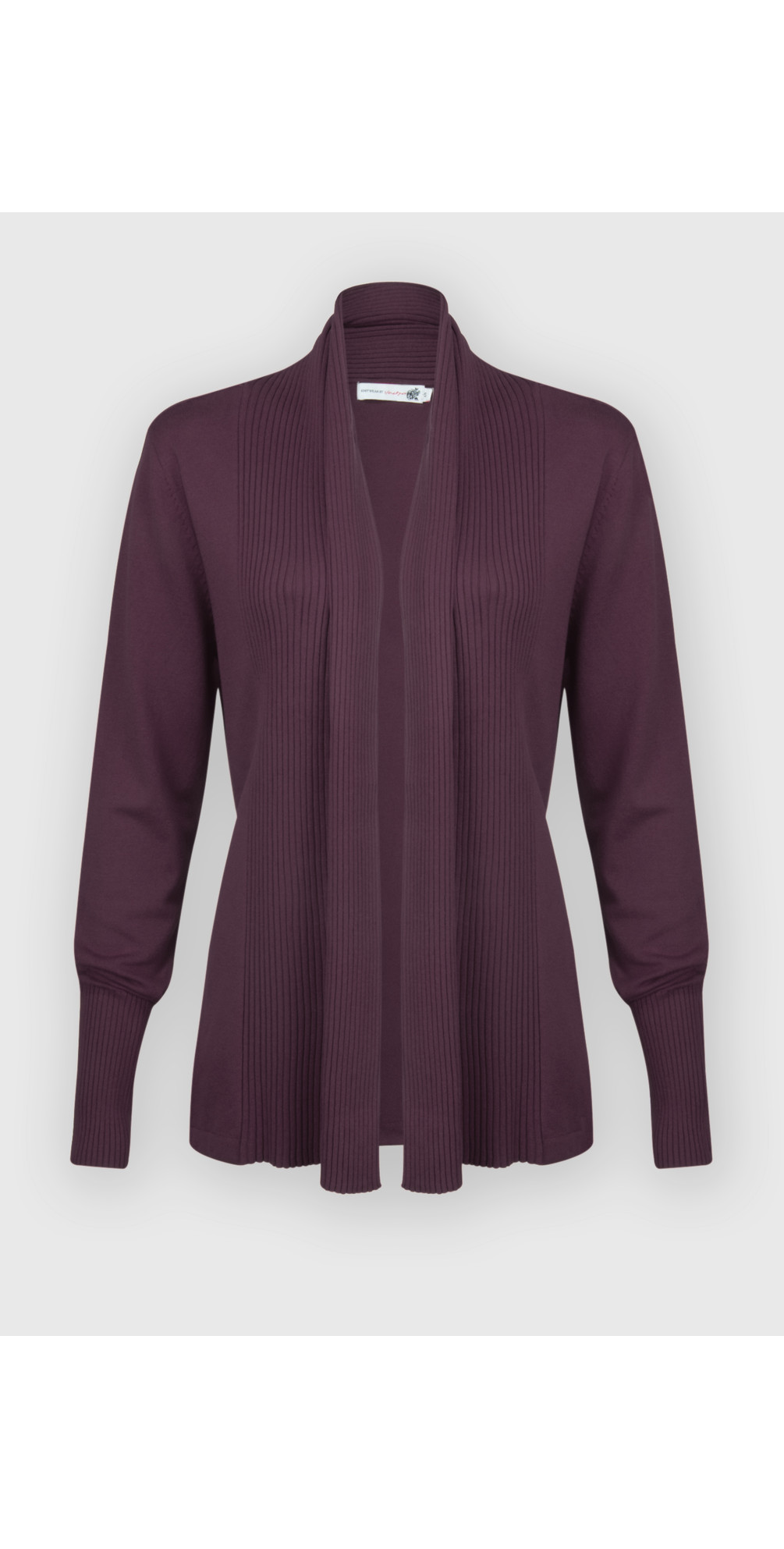 Jackpot Clothing Gerlinde Cardigan in 646Aubergine