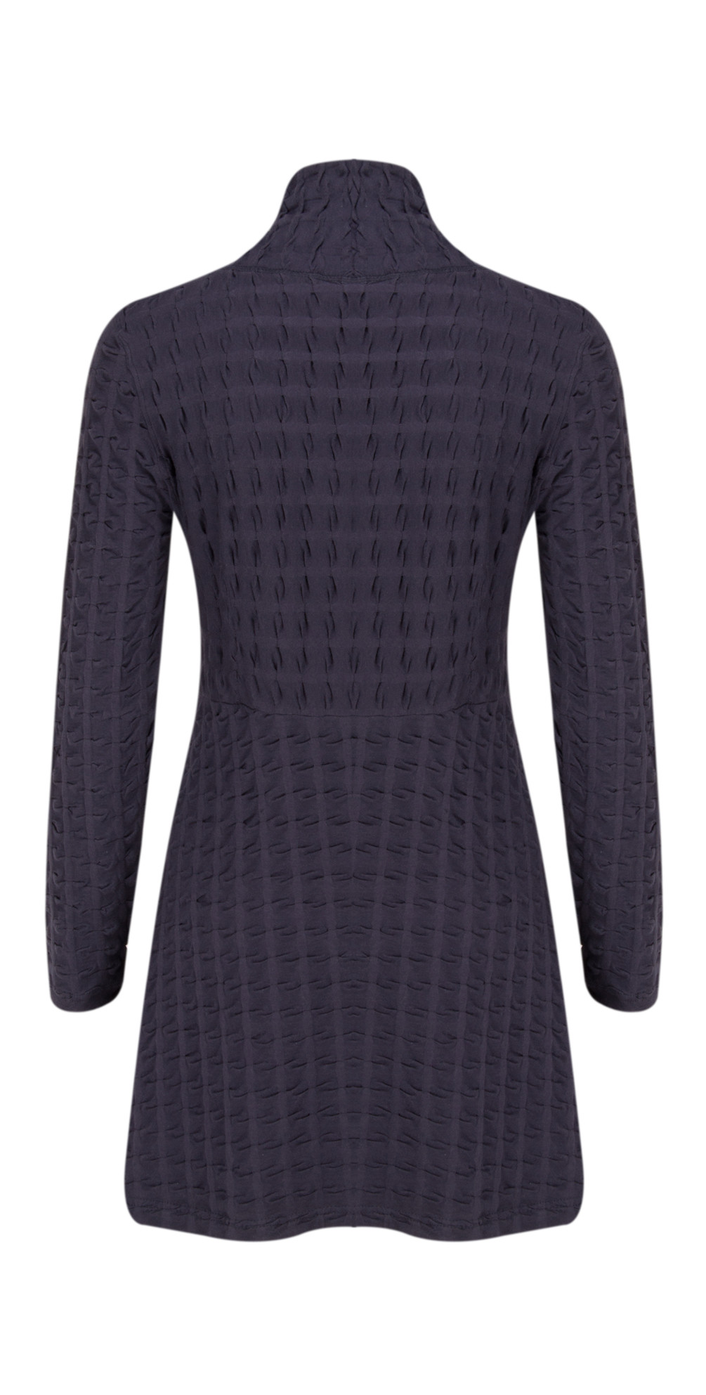 Adini New Boston Waffle Coat in Navy