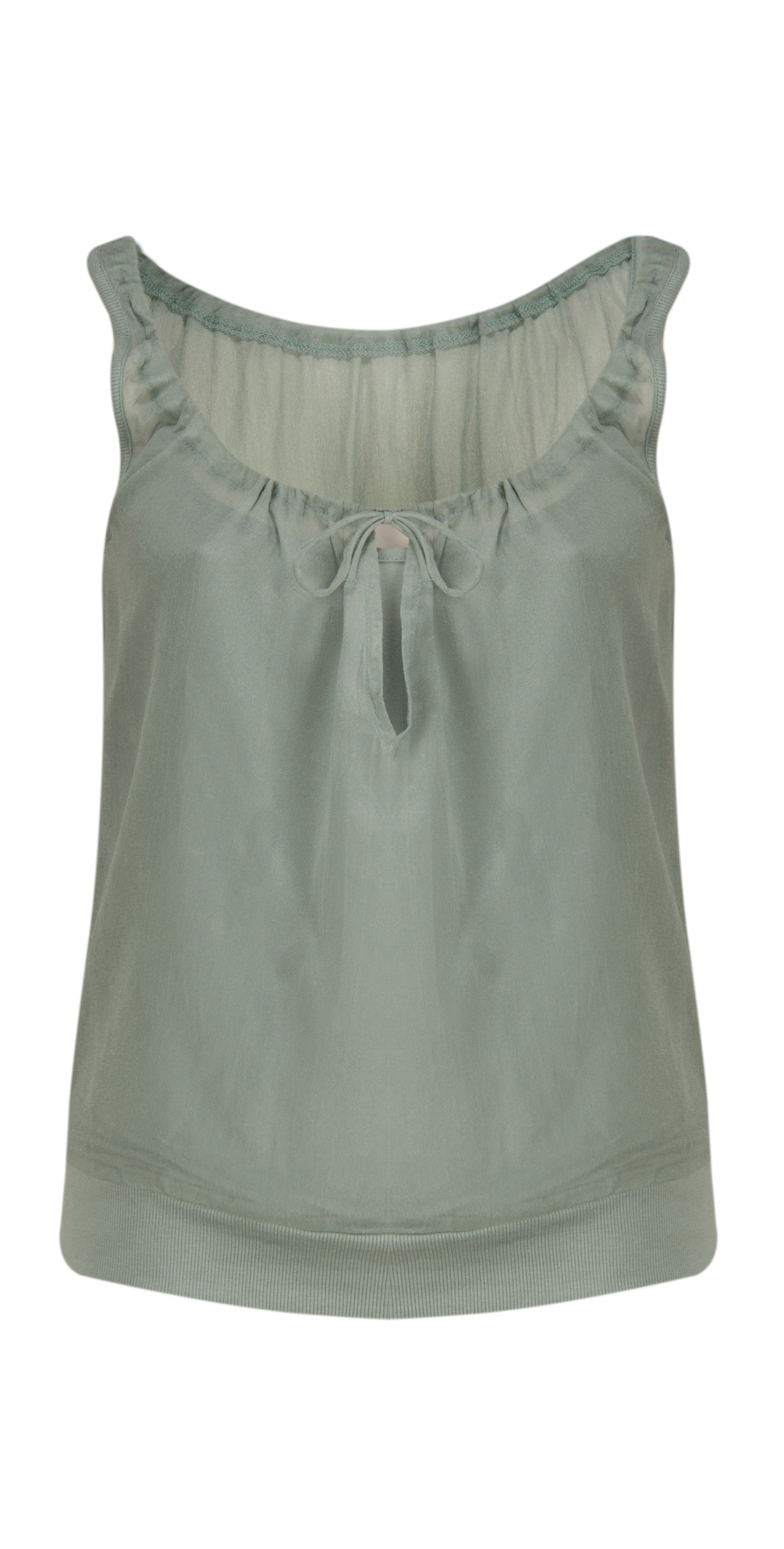 Noa Noa Cultivating Sleeveless Viscose Top in Mercury