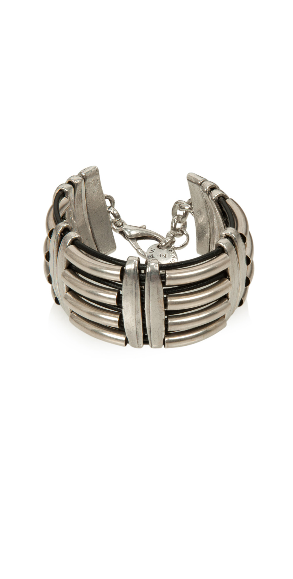 Ticktech Ltd. Biker Bracelet in Silver