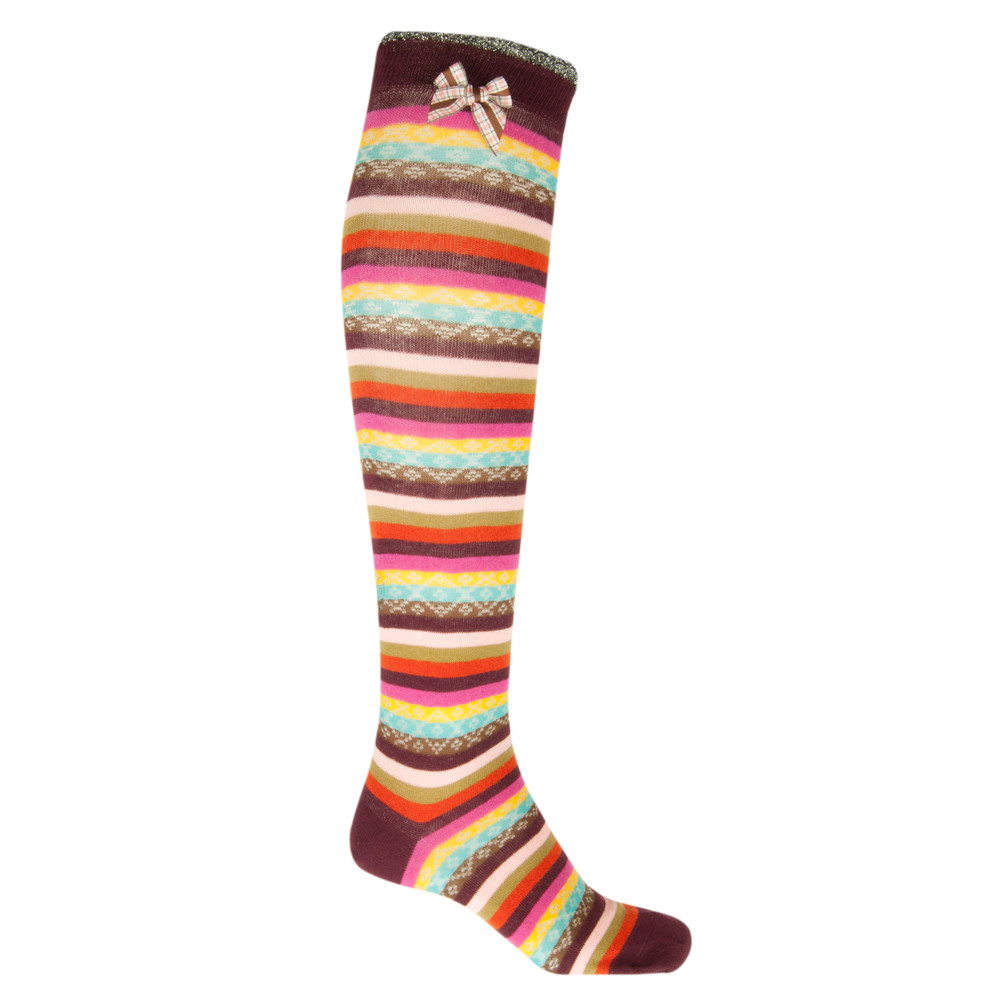 Avoca Carousel Knee Sock in Multi