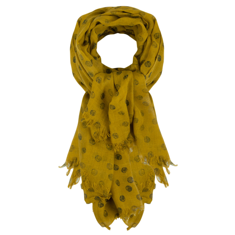 Noa Noa L'ess Dotty Scarf in Wasabi