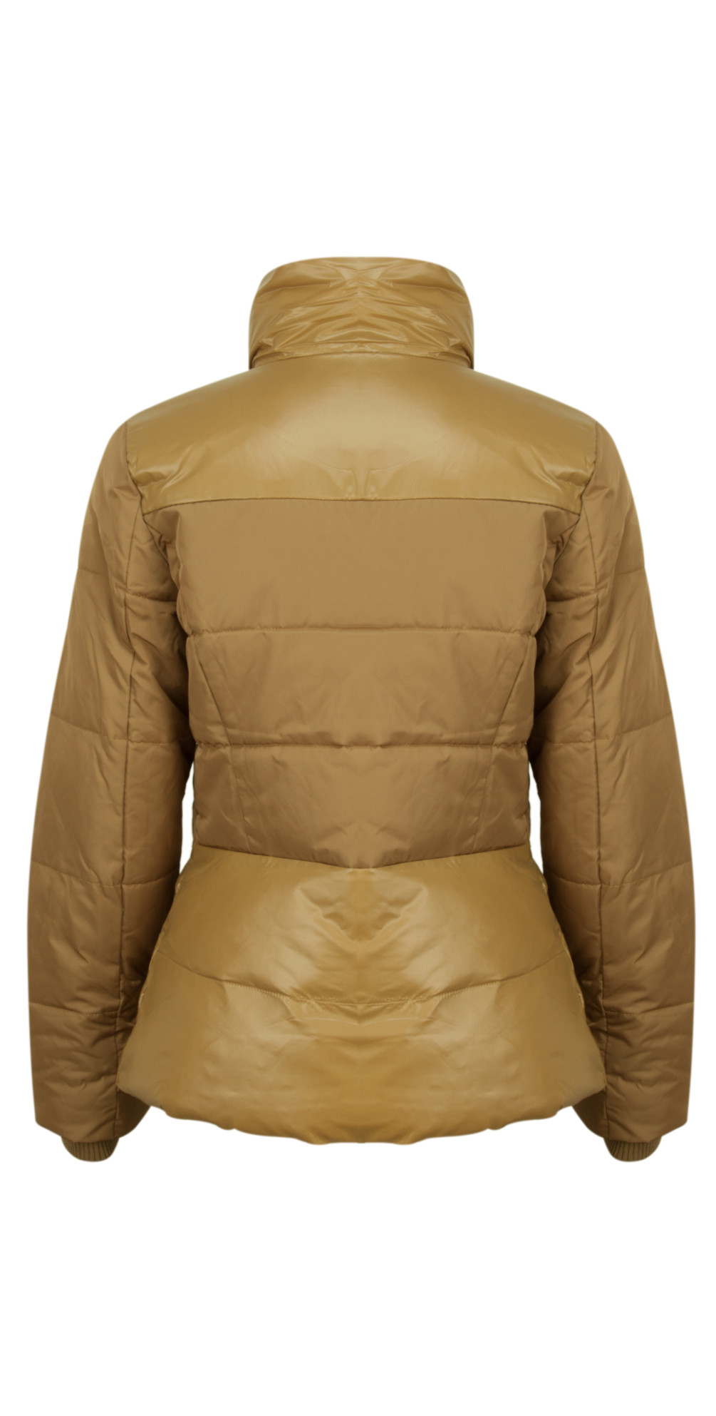 Sandwich Clothing Dull Nylon Coat in Camel Gold