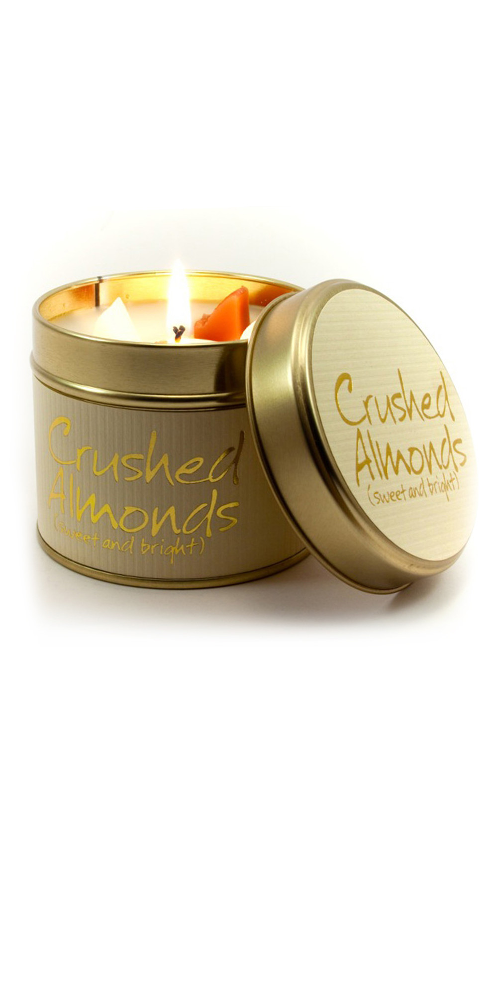 LilyFlame Ltd. Crushed Almonds Tin in N/A