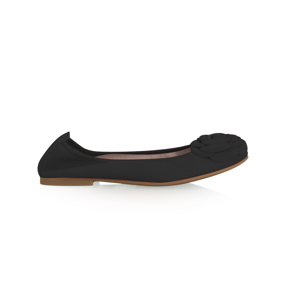 Unisa Shoes Abibo Ballet Pump in Black