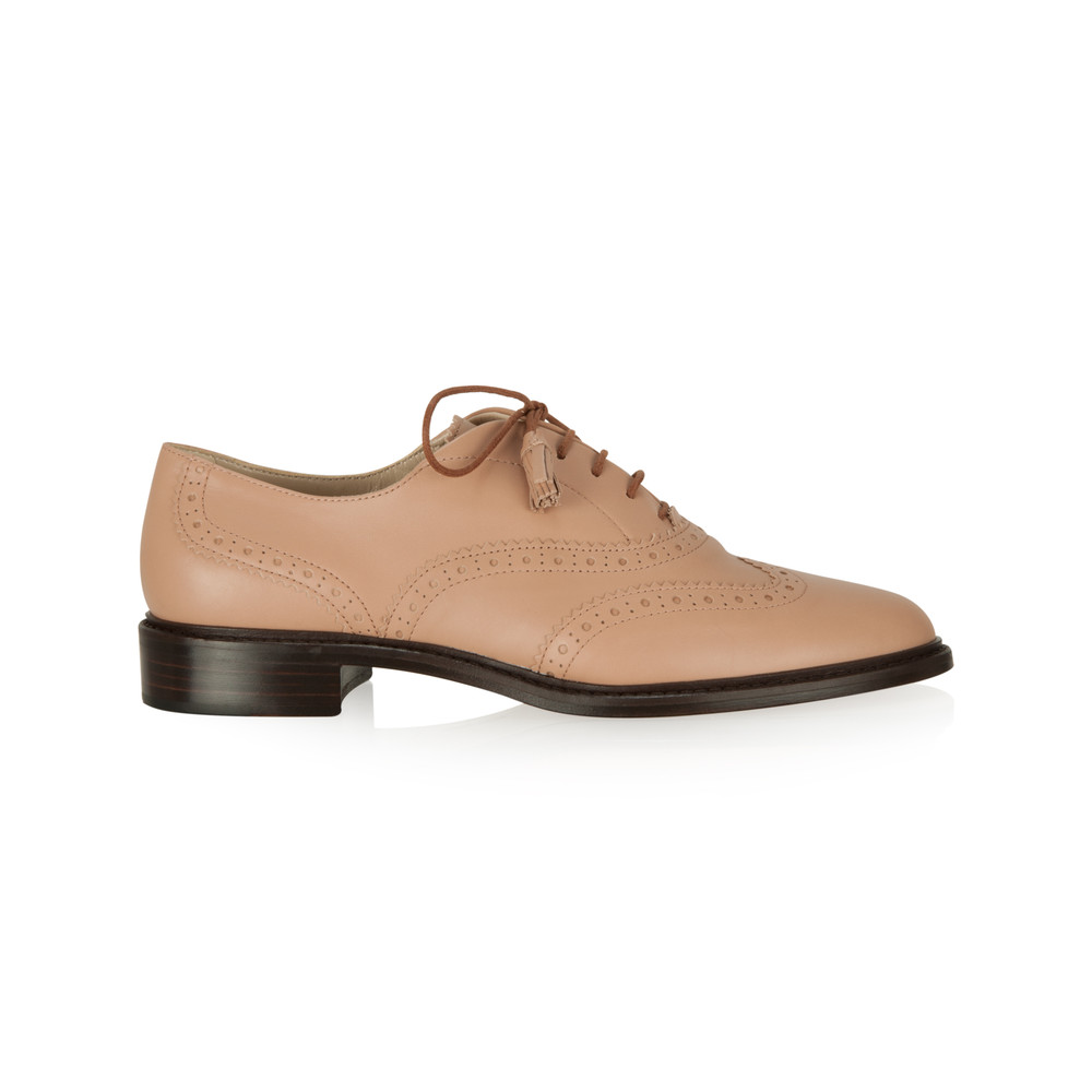 HOBBS Agatha Brogue Shoe in Foundation