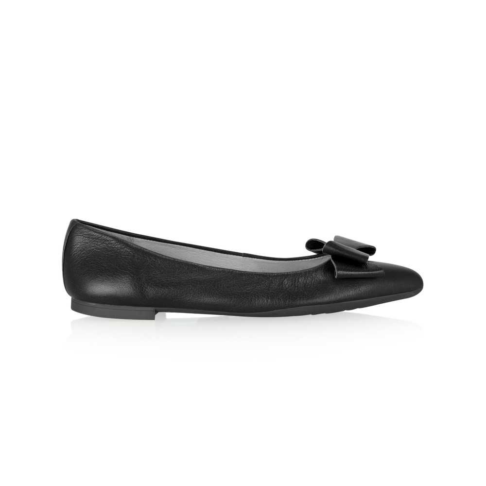 Unisa Shoes Acis Ballet Pump in Black